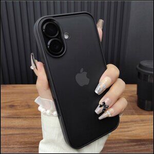 Matte Black Minimalist Phone Case
